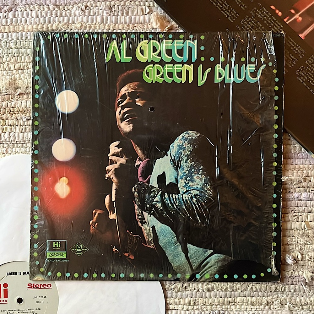 Al Green -“Green Is Blue” Vinyl LP